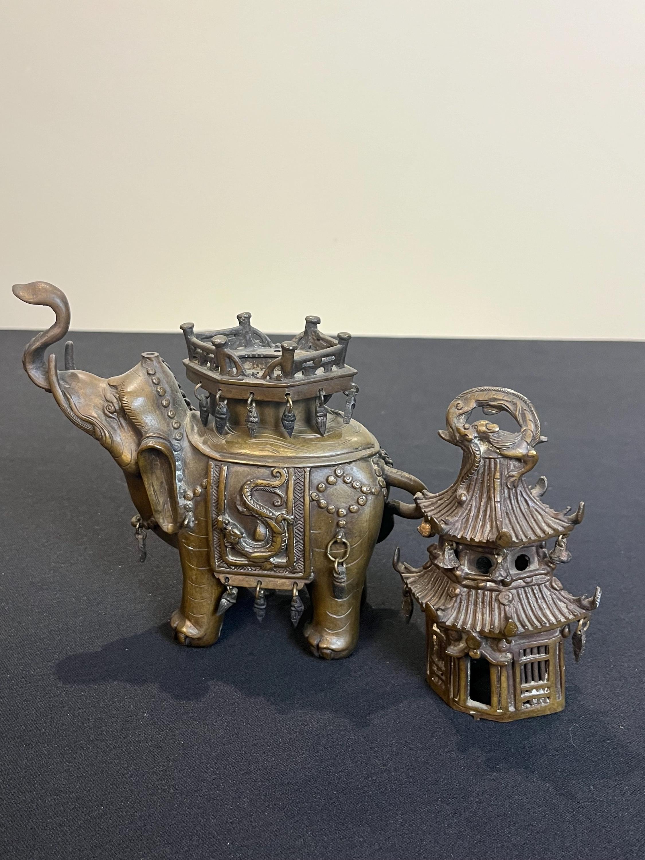 龍相園】 青銅方角型香炉 (清代中期) 日本 - Etsy 香炉 青銅 0