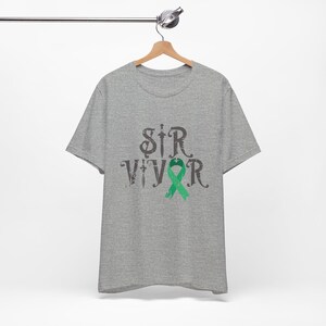 Camiseta de superviviente de linfoma no Hodgkin de Sir Vivor, regalo de apoyo al cáncer y concientización sobre el cáncer para hombres (o mujeres) imagen 2