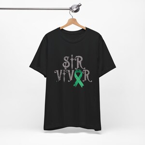 Camiseta de superviviente de linfoma no Hodgkin de Sir Vivor, regalo de apoyo al cáncer y concientización sobre el cáncer para hombres (o mujeres) imagen 3