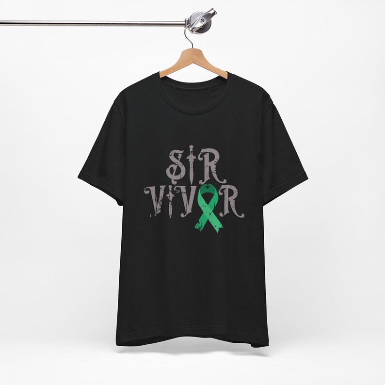 Camiseta de superviviente de linfoma no Hodgkin de Sir Vivor, regalo de apoyo al cáncer y concientización sobre el cáncer para hombres (o mujeres) imagen 3