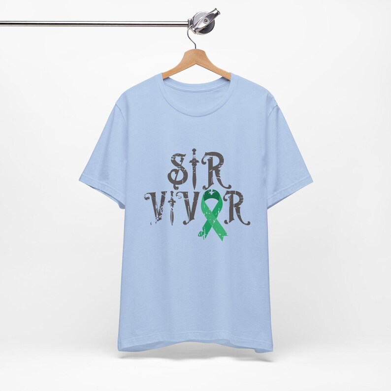 Camiseta de superviviente de linfoma no Hodgkin de Sir Vivor, regalo de apoyo al cáncer y concientización sobre el cáncer para hombres (o mujeres) imagen 4