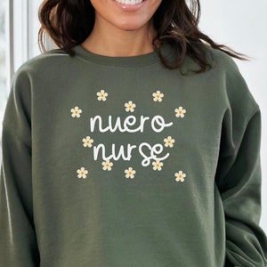 Neuro Nurse Sweatshirt, Neuro Icu Nurse Sweater, Neurology Nurse Crewneck, Neuro Nursing Student, Gift for Nurse, Neuro Nurse Gift, U208