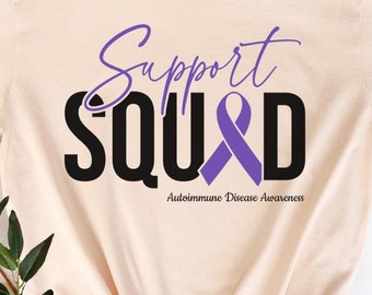 Autoimmune Disease Awareness Shirt,Rare Disease Awareness Shirt,Chronic Illness Support Shirt,Rare Disease Warrior Tee, Disease Apparel,T031