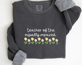 Camiseta Professora de Deficientes Visuais, Moletom TVI, Camiseta Professora de Cegos, Camiseta Professora de Visão, Camiseta de Conscientização sobre Cegueira, S025