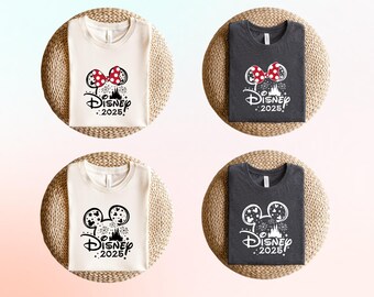 Disney Castle 2025 Shirt, Family Trip Matching Shirts, Mickey Castle Vacation Tee, Disneyland Group Shirts, Disney Magical Tee, D026
