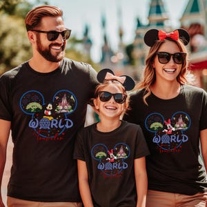 Disney Trip Shirts, Disneyland Shirts, Disney Vacation T-shirt, Disney Family Matching Shirt, Magical Castle Shirt, Disneyworld Shirts, T115