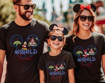 Disney Trip Shirts, Disneyland Shirts, Disney Vacation T-shirt, Disney Family Matching Shirt, Magical Castle Shirt, Disneyworld Shirts, T115