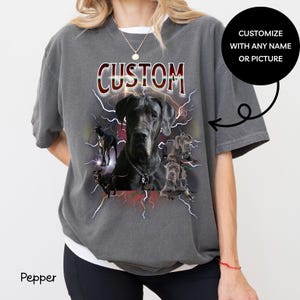 Dog Gift, Custom Bootleg Rap PET Shirt, Custom Pet, Personalized Pet Tee, Dog Bootleg Shirt Tee, Custom Design Tshirt, Pet Lovers Gift, U063