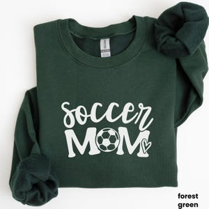 Sudadera para mamás futboleras, camiseta deportiva para mamás, cuello redondo para el día del partido, bonito regalo de fútbol, sudadera moderna para mamás, ropa deportiva acogedora, camiseta de otoño, U430