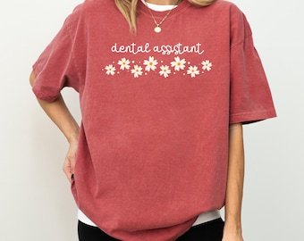 Maglietta per assistente dentale, regalo per assistente, futuro assistente dentale, felpa per dentista, regalo per studio dentistico, maglietta per dentista per igiene dentale S024