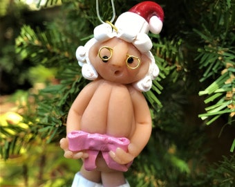 Naked Mrs Santa - Etsy