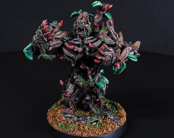 Handbemalte Thorn Gorilla Harz Statue: 3D Gedrucktes Harz Sammlerstück