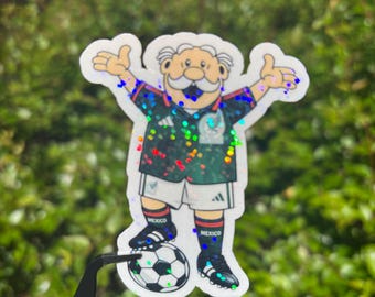 Dr Simi Cute Cute Mexico holographic sticker