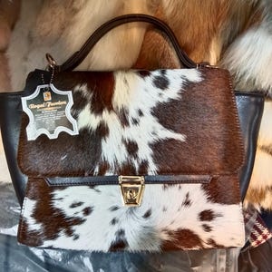 Cowhide Leather Bag.