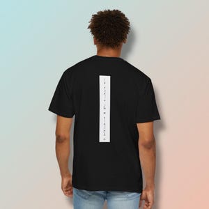 Georgia Stripe T-Shirt – White Line Minimalist Georgian Tee, Unisex Shirt