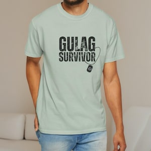 Gulag Survivor T-Shirt: Tactical FPS Gamer Tee