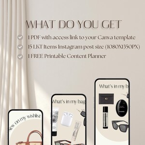 Customizable Pinterest post Canva template for influencers and bloggers