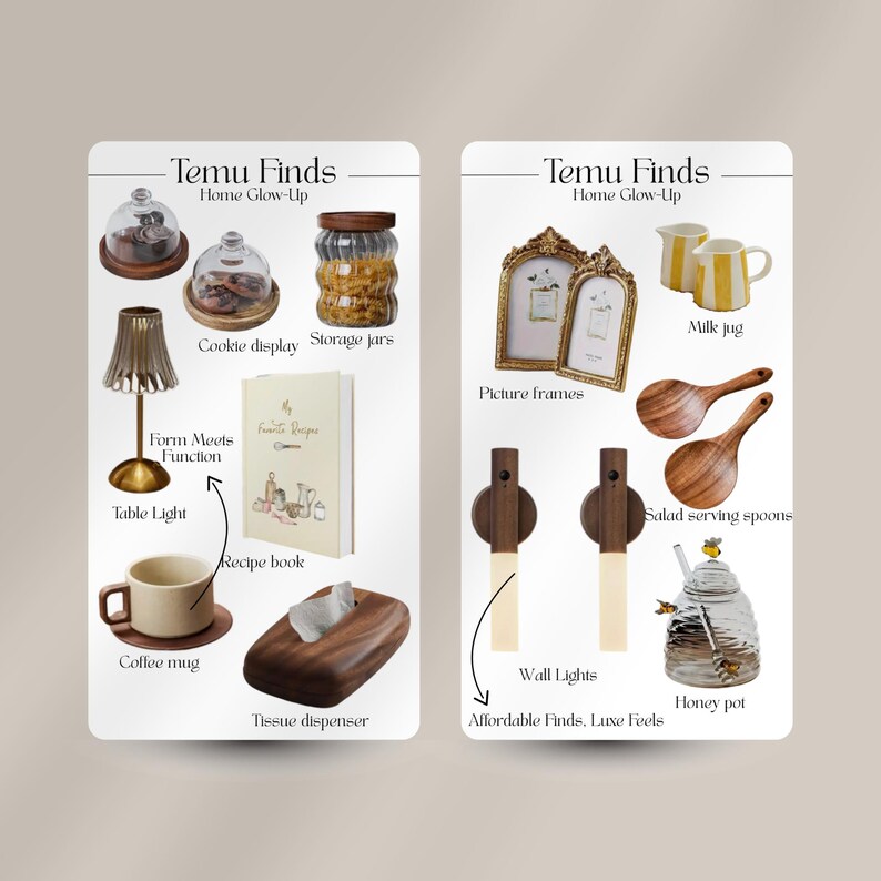 15 LTK Canva Templates Temu Home Favorites for Instagram Influencers ...