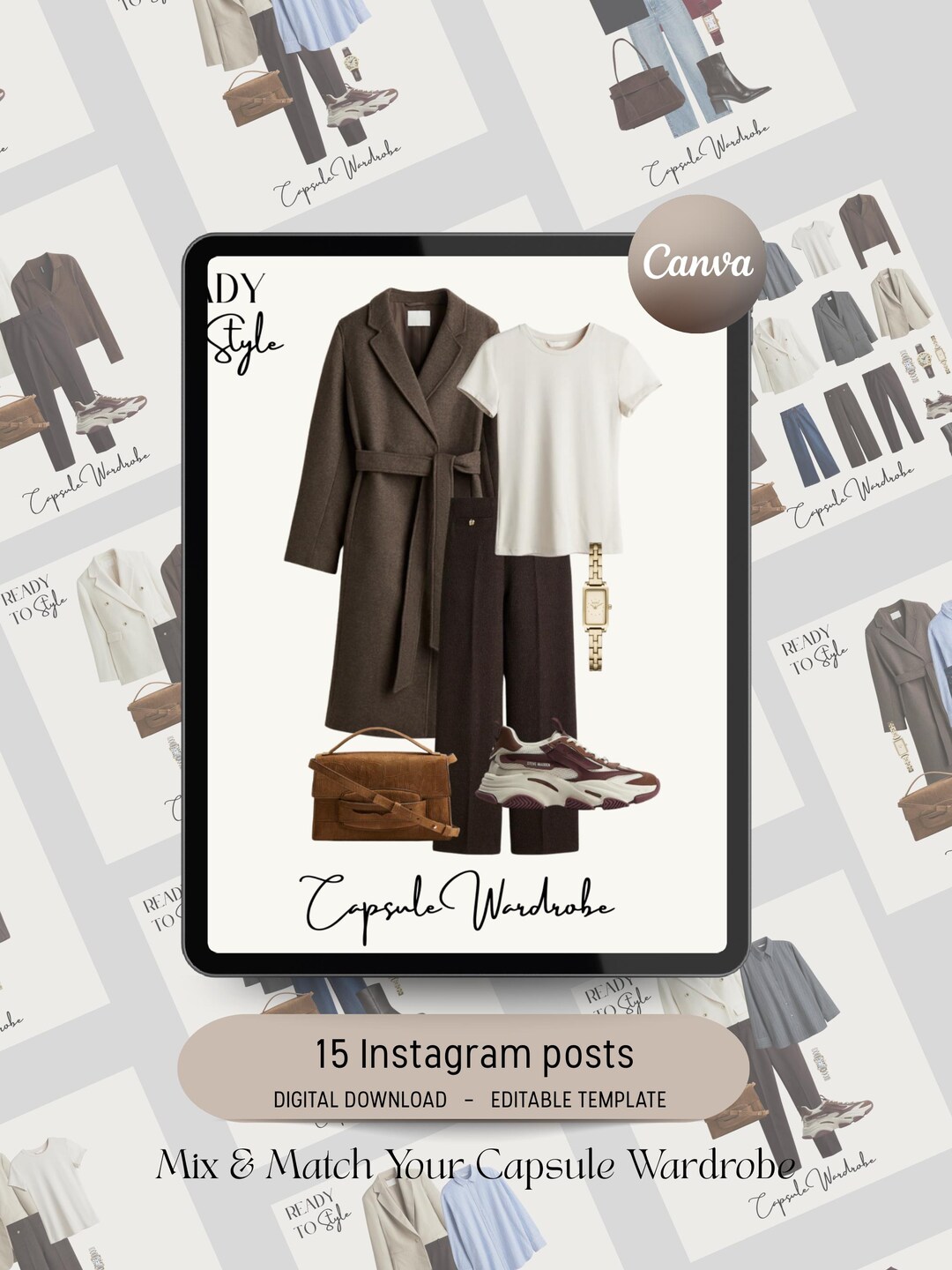 15 LTK Canva Templates for Beginner Fashion Instagram Influencers ...