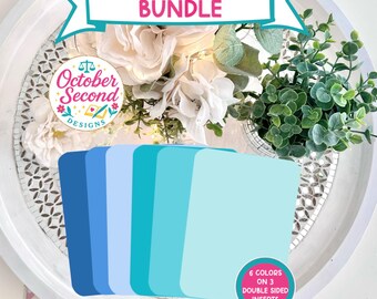 Reversible E-Reader Case Insert for Kindle Devices: Ocean Eyes Blue Bundle