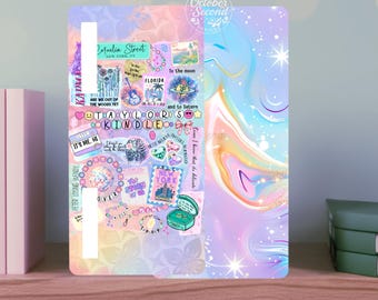 Reversible Boox Palma Go Case Insert, Friendship Bracelet Era Collage Swirl