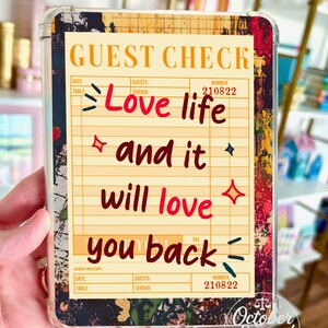 Reversible Kindle Case Insert, Eclectic Bookish Travel Collage & Abstract Brushstroke afbeelding 5