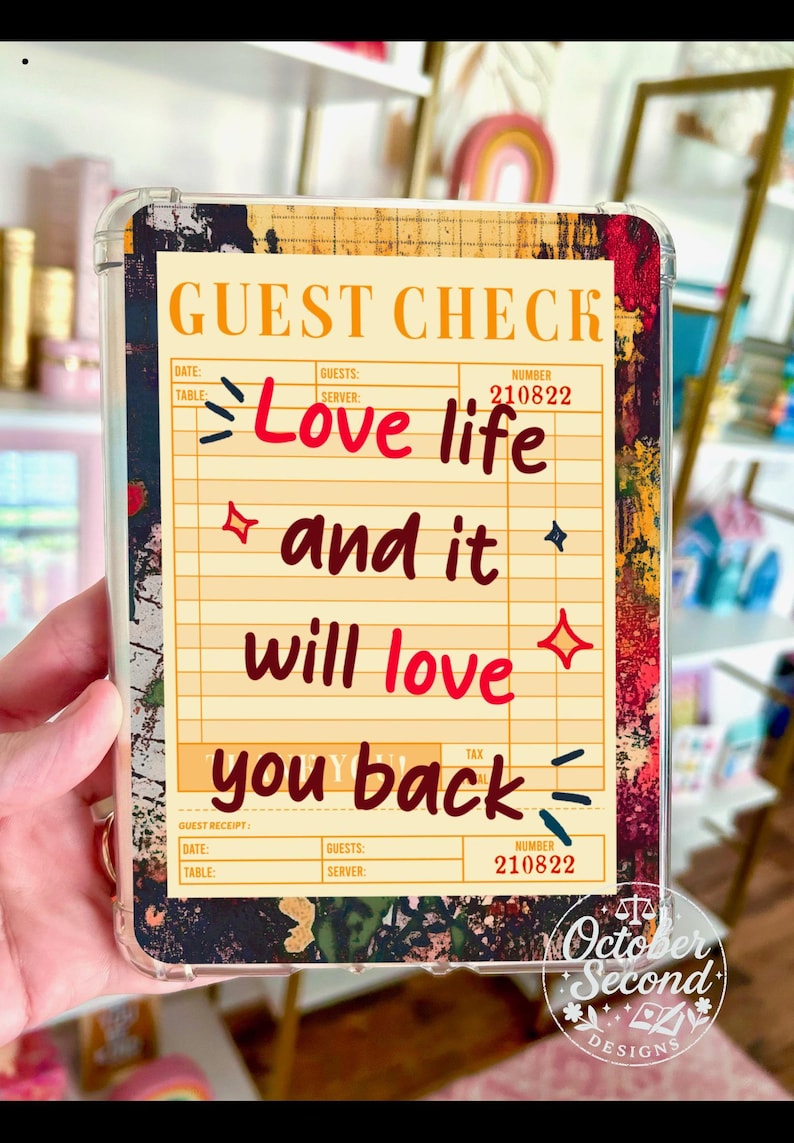 Reversible Kindle Case Insert, Eclectic Bookish Travel Collage & Abstract Brushstroke afbeelding 5