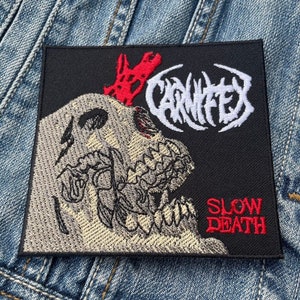 Parche de Carnifex con aplique termoadhesivo bordado 500656
