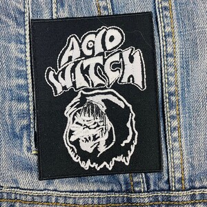Acid Witch 2 Embroidered Patch Badge Applique Iron on 500523