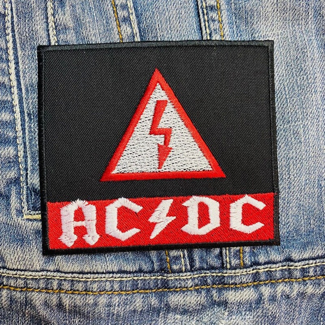 Acdc Ac Dc 28 Embroidered Patch Badge Applique Iron on 619019 - Etsy