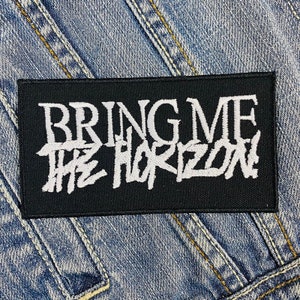 Bring Me The Horizon 3 Embroidered Patch Badge Applique Iron on 381844