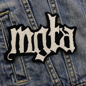 Mgla Gestickter Aufnäher Abzeichen Applikation Aufbügler 467890