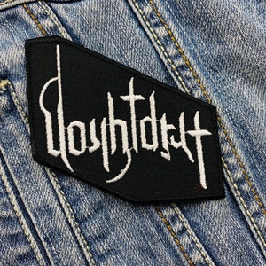 Triptykon écusson brodé applique fer sur 383259