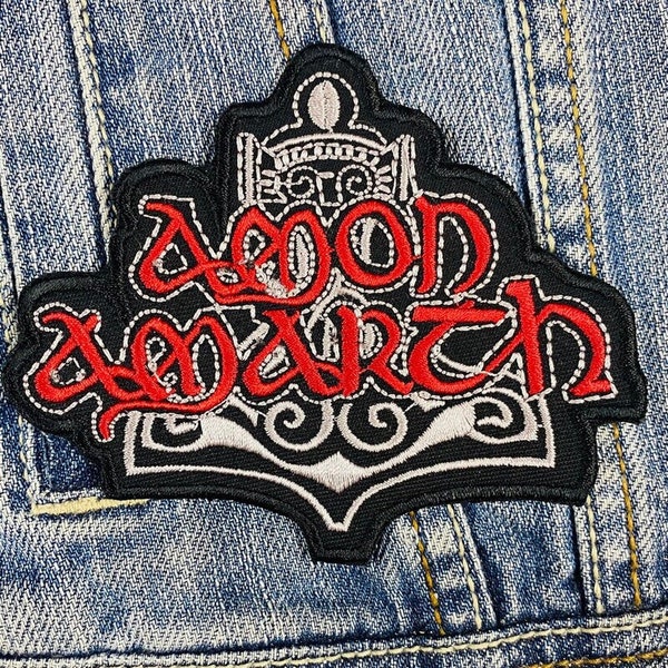 Amon Amarth Embroidered Patch Badge Applique Iron on 381612