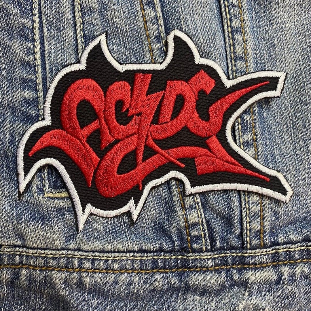 Acdc Ac Dc 37 Embroidered Patch Badge Applique Iron on 381564 - Etsy