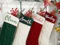 2025 Embroidered Christmas Stocking,Knitted Family Stockings,Personalized Xmas Stocking with Name,Holiday Stockings,Christmas Family Gifts product logo