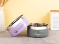 Pet Bowl With Name, Custom Dog and Cat Bowl, Large & Small Pet Bowl, Dog Bowl with Paw, Pet Bowl Gift for Pet Lovers product logo