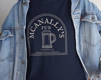 Dresden Files McAnally's Pub TShirt Accorded Neutral Territory Tee Harry Dresden