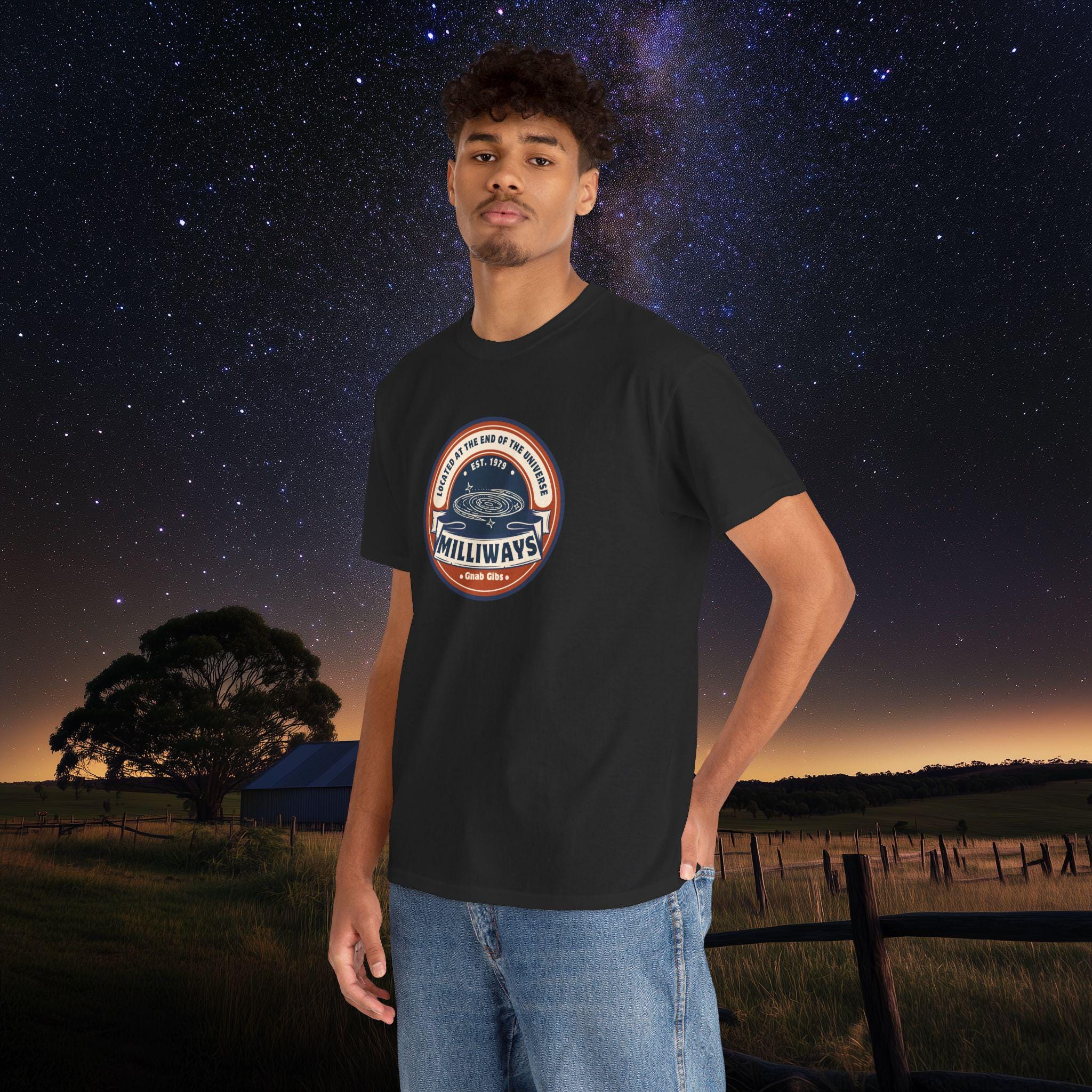 ミリウェイズ Tシャツ 銀河ヒッチハイク・ガイド シャツ 面白いギフト 