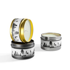 Eco-friendly Nature Tin Candle