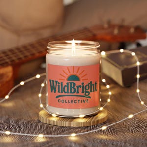 Calming Aromatherapy Soy Candle – Cozy Home Décor & Relaxing Self-Care Gift