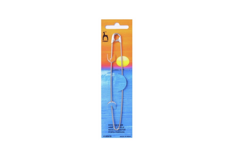 Prym Metal Safety Pin Knitting Stitch Holders Pack of 2