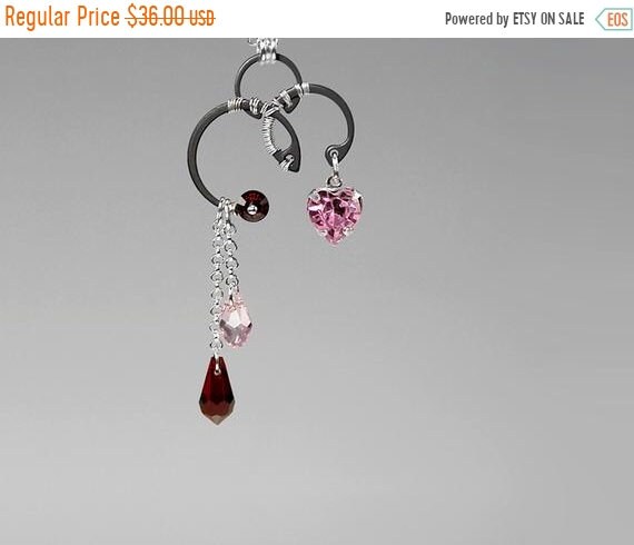 30 Off Pink Swarovski Crystal Pendant - Swarovski Red Heart Eros Pendant 30 Off Pink Swarovski Crystal Pendant - Swarovski Red Heart Eros Pendant
