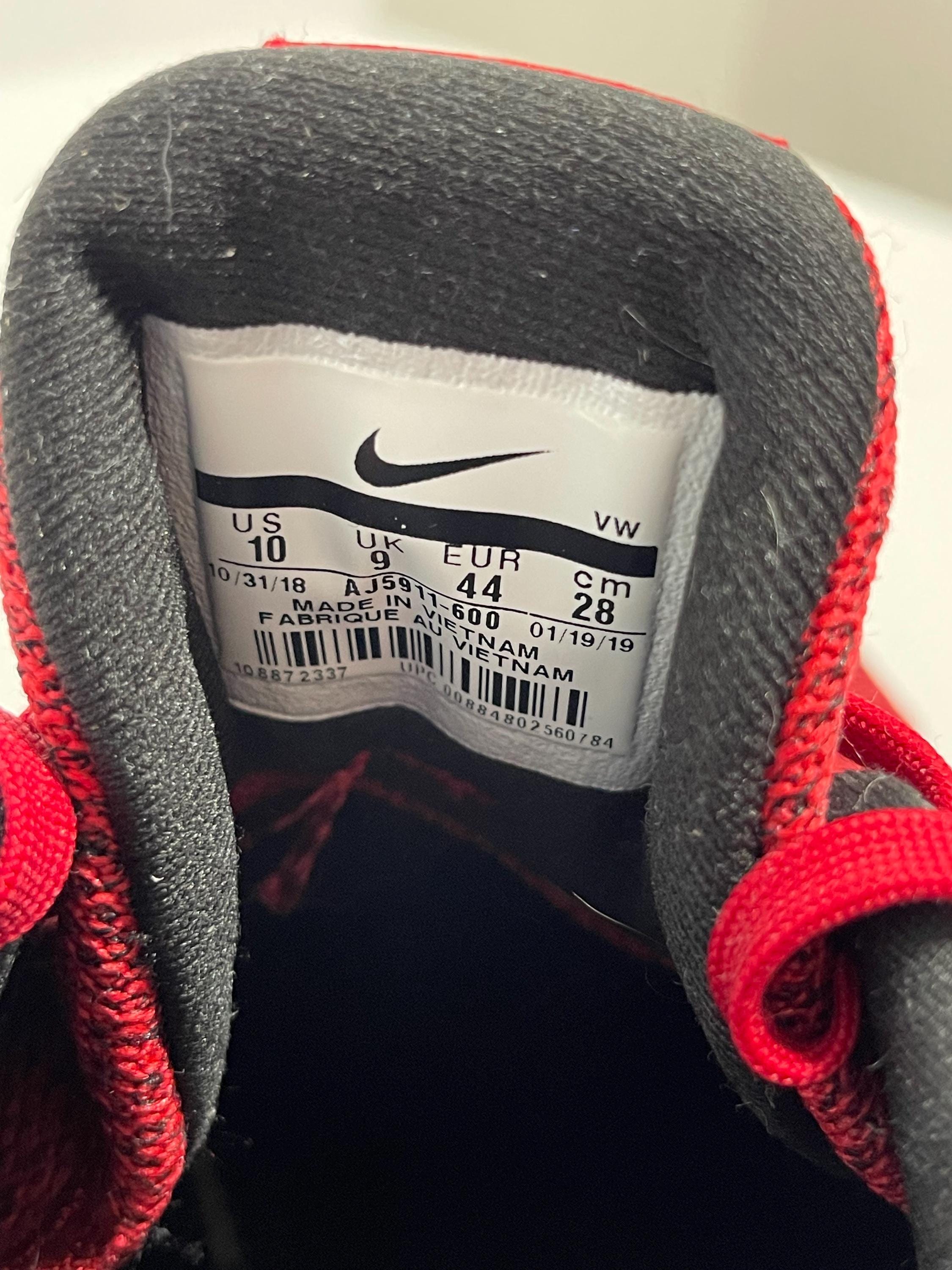 Nike Flex Control 3 Shoes Men\'s 10 Red Black Athletic Running Training Sneakers Nike Flex Contact 3 Bred for Sale | Authenticity Guaranteed  main image 2