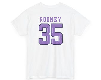 Camiseta personalizada com o número 35 do Rooney, uniforme unissex do Minnesota Frost da PWHL.