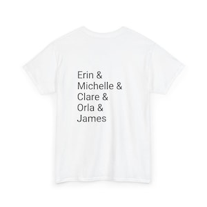 Derry Girls &quot;Free Derry Corner&quot; Inspired Unisex Tee with Character Names
