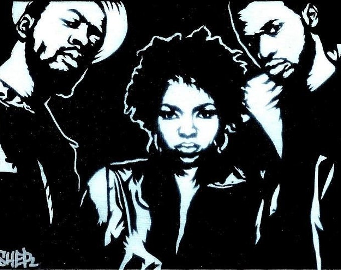 Fugees 5x7 Stencil Graffiti Art - Etsy