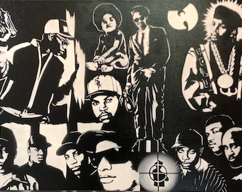 Graffiti Montage "90's Hip Hop Raised Me"