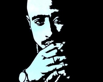 All Eyes On Me 8.5x11 Stencil Print