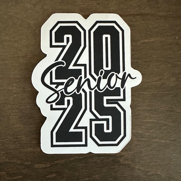 Class of 2025 Sticker Svg Etsy